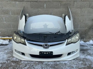 JDM Honda Civic Acura CSX 06-08 Front Conversion Bumper Headlights Fenders Hood - Picture 1 of 20