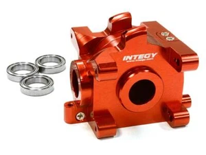 Red Billet Machined Gearbox for HPI 1/10 Scale E10 On-Road RC Car - Picture 1 of 1