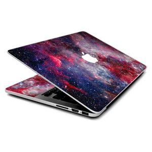 Skin Wrap for MacBook Pro 15 inch Retina red pink blue galaxy cosmic - Picture 1 of 6