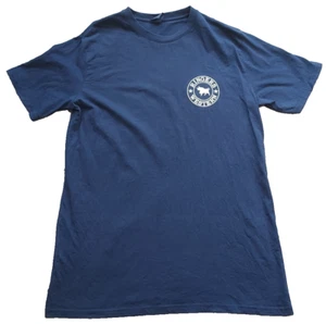 Ringers Western Men's Large T-shirt Dark Blue Short Sleeve Cowboy Country - Foto 1 di 7