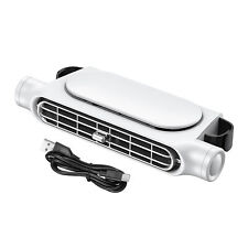 Produktbild - Mini USB Car SUV Seat Back Cooling Fan Portable 3 Speed Headrest Silent Cooler