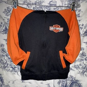 Harley-Davidson Kids' Zip-Up Sweatshirt Size 5 - Picture 1 of 5