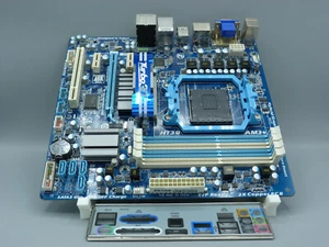 Gigabyte GA-880GMA-USB3 Rev. 3.1 Mainboard LGA AM3+ + I/O Shield - Bild 1 von 2