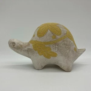 Makoto Kagoshima Turtle ornament yellow - Picture 1 of 9