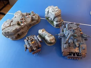 Warhammer 40k Scenery Warhammer Painted Terrain Job Lot # 2 - Picture 1 of 8