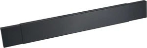 Smoke Guard for 28.5 to 48-Inch by 4-Inch Fireplaces, Black Powder-Coated Finish - Picture 1 of 7