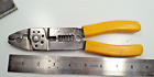 AMP ELECTRICAL CONNECTOR CRIMPER, WITH WIRE STRIPPER-CUTTER AND SCREW CUTTER