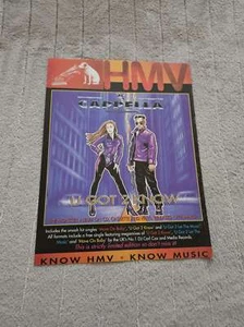 FPOT137 MAGAZINE ADVERT 11X8" CAPPELLA : U GOT 2 KNOW - Picture 1 of 1