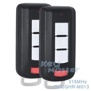 2x for Mitsubishi Eclipse Cross 2022 2023-2025 Smart Remote Key Fob OUCGHR-M013 - Picture 1 of 5