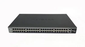 Netgear S3300-52X GS752TX 48 Gigabit Stackcable smart switch with 4 10G uplinks - Bild 1 von 2