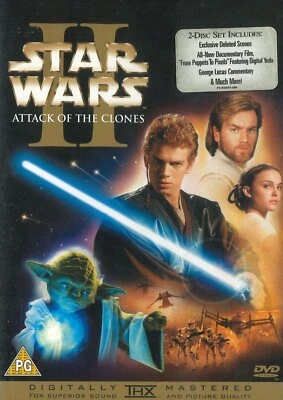 Star Wars: Episode II - Attack of the Clones (2002) 2-Disc Set DVD [Region 2] - Image 1 of 2