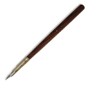  Vintage Antique Style 6'' Wooden Calligraphy Ink Dipping Pen Mango Wood