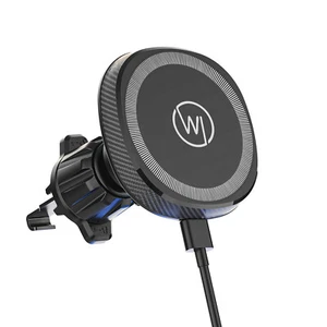 Uchwyt samochodowy 15W z ładowarką Magsafe do wentylacji iPhone 15 / 14 / 13 / 12 - Zdjęcie 1 z 21