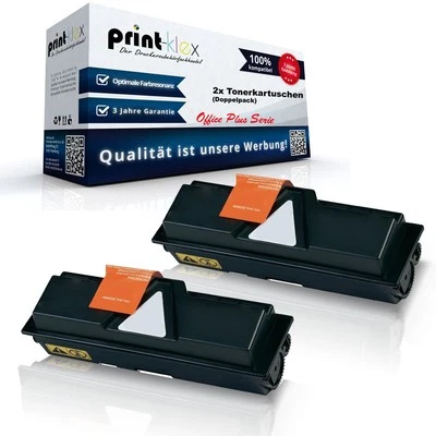 PRINT-KLEX GMBH & CO.KG 2 cartucce toner alternative per kit stampante Kyocera TK-130 - serie Office Plus