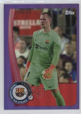 2022-23 Topps FC Barcelona Fan Set Purple /150 Marc-Andre ter Stegen #BA-1 - Image 1 of 2