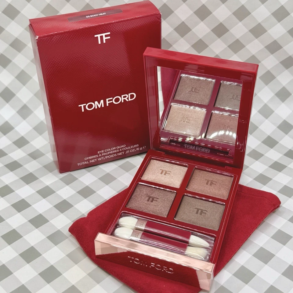 TOM FORD • 03 Body Heat • Eye Color Quad Lost Cherry Ltd Ed ••NEW IN BOX••🎁 - Image 1 of 4