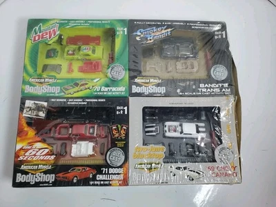 Ertl 2001 American Muscle Body Shop 4pk Gone 60 Seconds - Smokey Bandit   - Image 1 of 4