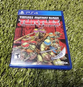 Teenage Mutant Ninja Turtles: Mutants in Manhattan PS4 Sony PlayStation 4 TMNT - Picture 1 of 4