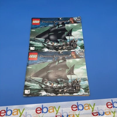 LEGO Piratas del Caribe La Perla Negra Manuales de instrucciones 4184 Foto 1 de 2
