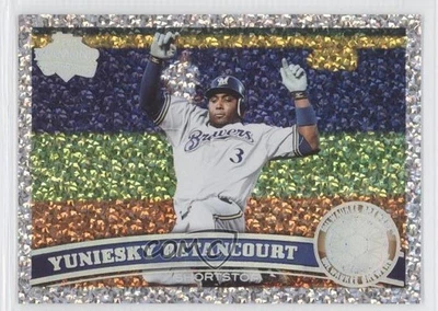 2011 Topps Update Platinum Diamond Anniversary Yuniesky Betancourt #US276 - Image 1 of 2