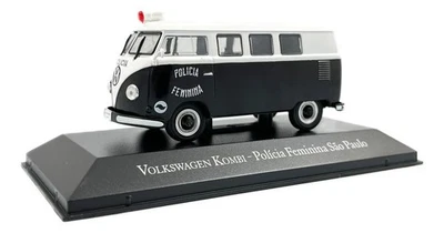 Coches de trabajo brasileños Altaya 1/43 - Volkswagen Kombi / Samba - Policía de São Paulo Foto 1 de 3