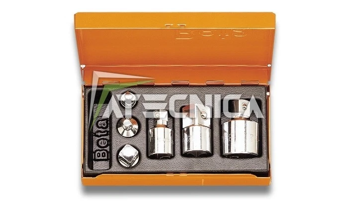 SET 6 RACCORDI  PER CHIAVE A BUSSOLA BETA TOOLS 902R/C6 RIDUZIONE BETA 902 R C6 - Immagine 1 di 1