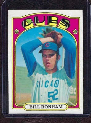 1972 O-Pee-Chee, OPC, #29 Bill Bonham, Chicago Cubs, NM! - Image 1 of 2