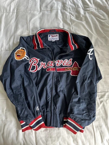 Vintage Atlanta Braves Majestic Jacket, Size L Cover