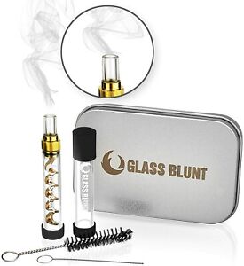 Glass Blunt Mini Glass Pipe, Original Glass Blunt Brand. Hold up to 1gr of herb