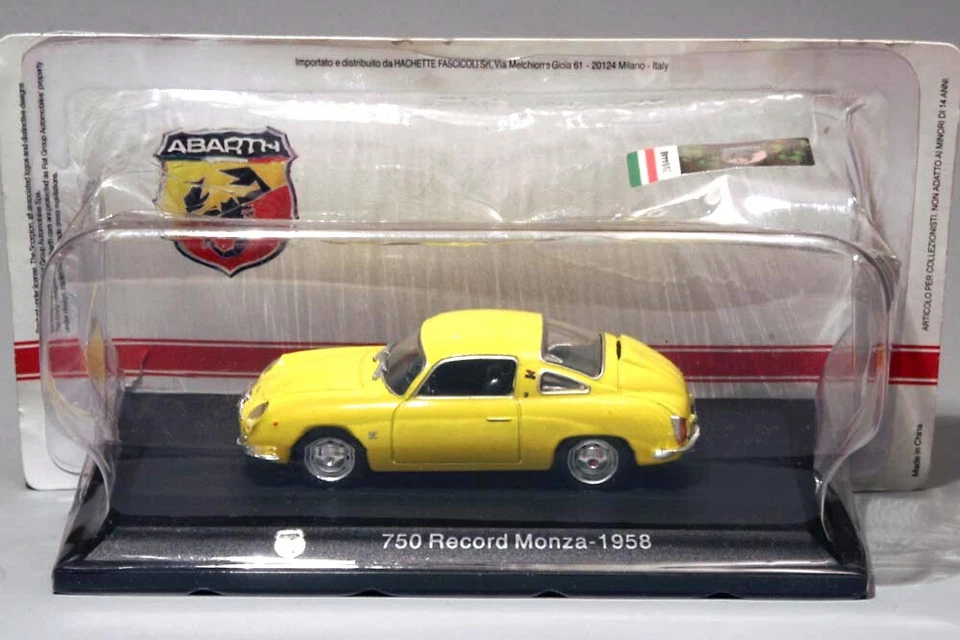 Abarth 750 record Monza 1958 1/43 boxed - Immagine 1 di 1