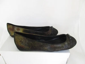 Obsession Rules Micky shoes Flat Ballet with studs women's sz 8 M NWB - Picture 1 of 7