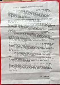 Historia de los rifles montados de Australia Meridional 3ª/9ª - Resumen de información - Imagen 1 de 2