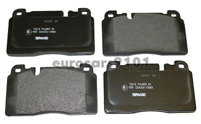 Juego de pastillas de freno de disco delanteras Audi Q5 Hella Pagid 355020241 8R0698151L Foto 1 de 3