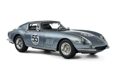 CMC Ferrari 275 GTB/C #55 Light Blue, Chassis No. 09057, 1966 1/18. M-212 - Immagine 1 di 4