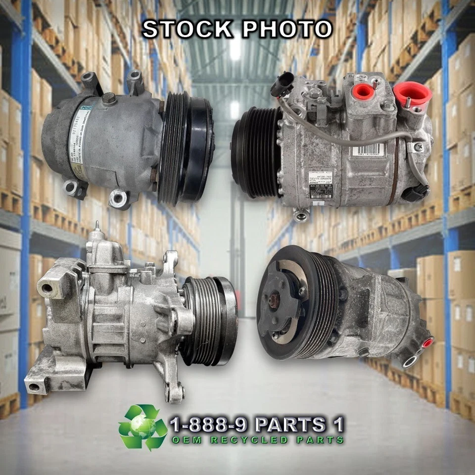 Compresor de aire acondicionado sin híbrido compatible con 17-18 PORSCHE PANAMERA 420676 C1128 Foto 1 de 1