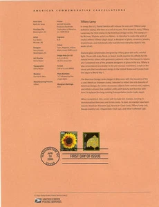 #0915 1c Tiffany Coil Reissue #3758A Souvenir Page - Picture 1 of 1