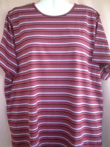 NWT Womens Petite Lands End S/S Supima Crew Neck Shirt Top Landsend - L Petite - Picture 1 of 3