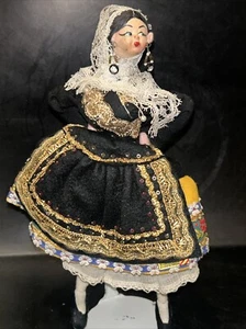 Vintage Nistis Girl Doll 9.5” Tall Spain - Picture 1 of 11