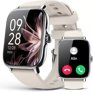 Smart Watch for Women Men- Answer/Make Call, 2025 1.91'' IP68 Waterproof Fitness - Picture 1 of 7