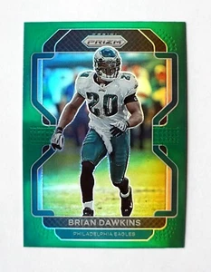 2021 Panini Prizm - Green - #227 Brian Dawkins - Philadelphia Eagles - Weapon X! - Picture 1 of 2