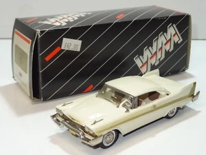 WESTERN MODELS WMS 50 PLYMOUTH FURY - (364) white metal - Imagen 1 de 7
