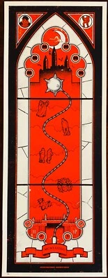 Nintendo NES Poster Castlevania Dracula Simon Belmont 2012 Phantom City Creative - Image 1 of 4