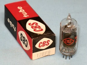 VACUUM TUBE ~ 12BF6 ~ CBS ~ NOS ~ 12BF6 - Picture 1 of 2