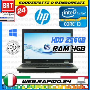 PC NOTEBOOK PORTATILE HP PROBOOK 6460B 14" CPU I3-2310M RAM 4GB HDD 256GB_24H!  