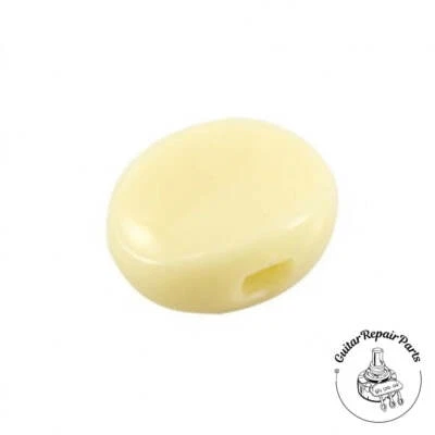 Botón ovalado Kluson Butterbean fundido para afinadoras de guitarra - pergamino Foto 1 de 2