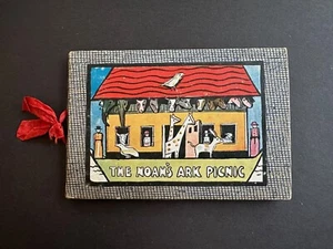 The Noah's Ark Picnic, by Anonymus - c:1910 - Rare Antique Hardcover Book - Foto 1 di 10