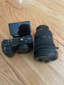 Sony alpha a6600 body with the Sigma 24-70mm F2.8 DG DN ART lens