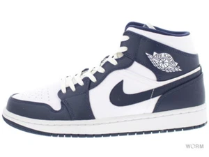 【US10】 AIR JORDAN 1 MID 554724-174 【DS】 In the Box 2100000216451 - Picture 1 of 4