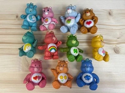 Vintage 1983-84 Care Bears & Cousins PVC Figures Lot of 11 Hasbro 80s Toys - image 1 of 4
