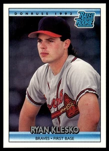 1992 Donruss Ryan Klesko Atlanta Braves #13 - Picture 1 of 2
